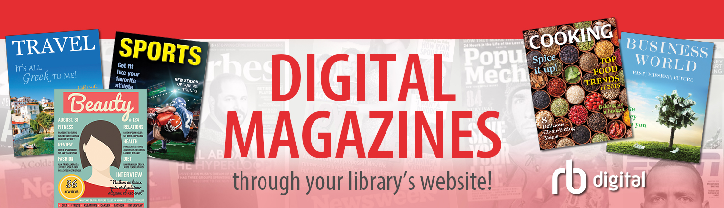 Digital magazines banner