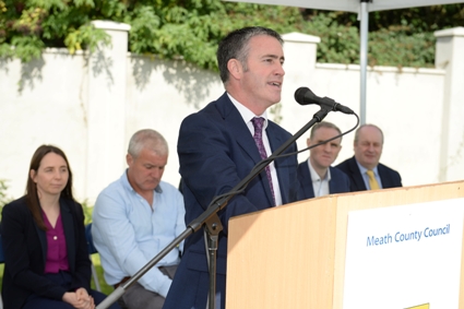 Damien English Speech at Launch of Connaught Grove Housing in Athboy