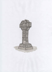 Drawing of Kells Market Cross