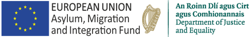 EU Asylum, migration and integration fund Ireland logo