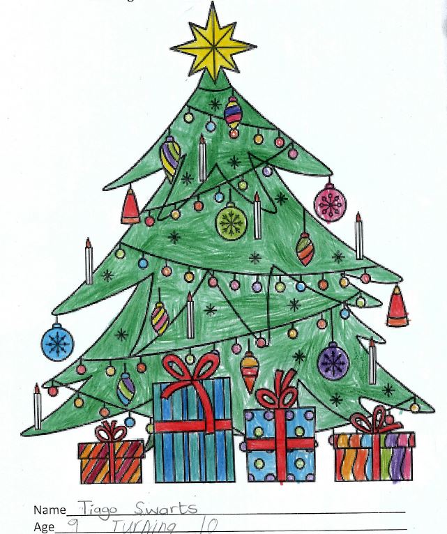 Christmas Colouring Competition Entry 5