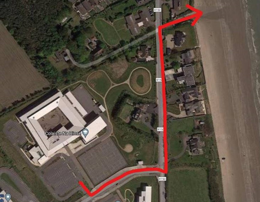 Parking at Bettystown Beach