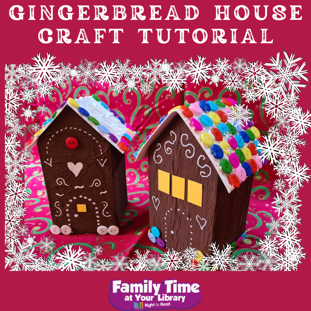Gingerbread House Craft Tutorial