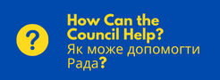 Ukraine Supports - How can the Council help?