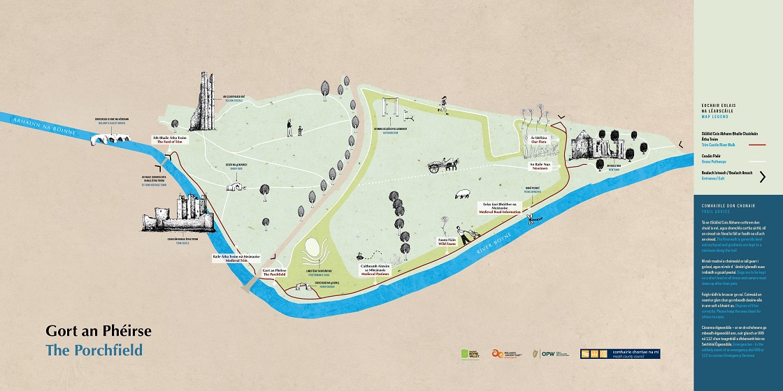 Porchfields Map