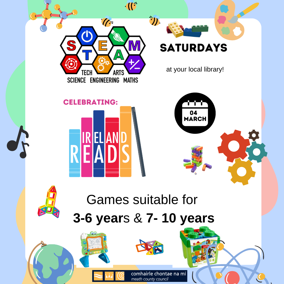 STEAM Saturday Ireland Reads