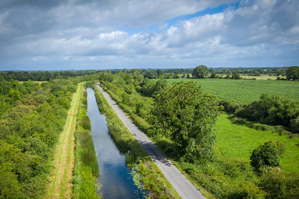 Drone Image of Greenway