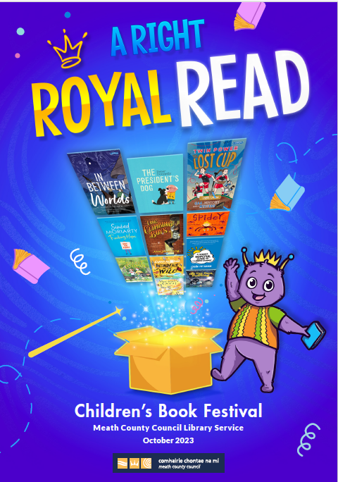 Right Royal Read Children's Book Festival 2023 Brochure Cover