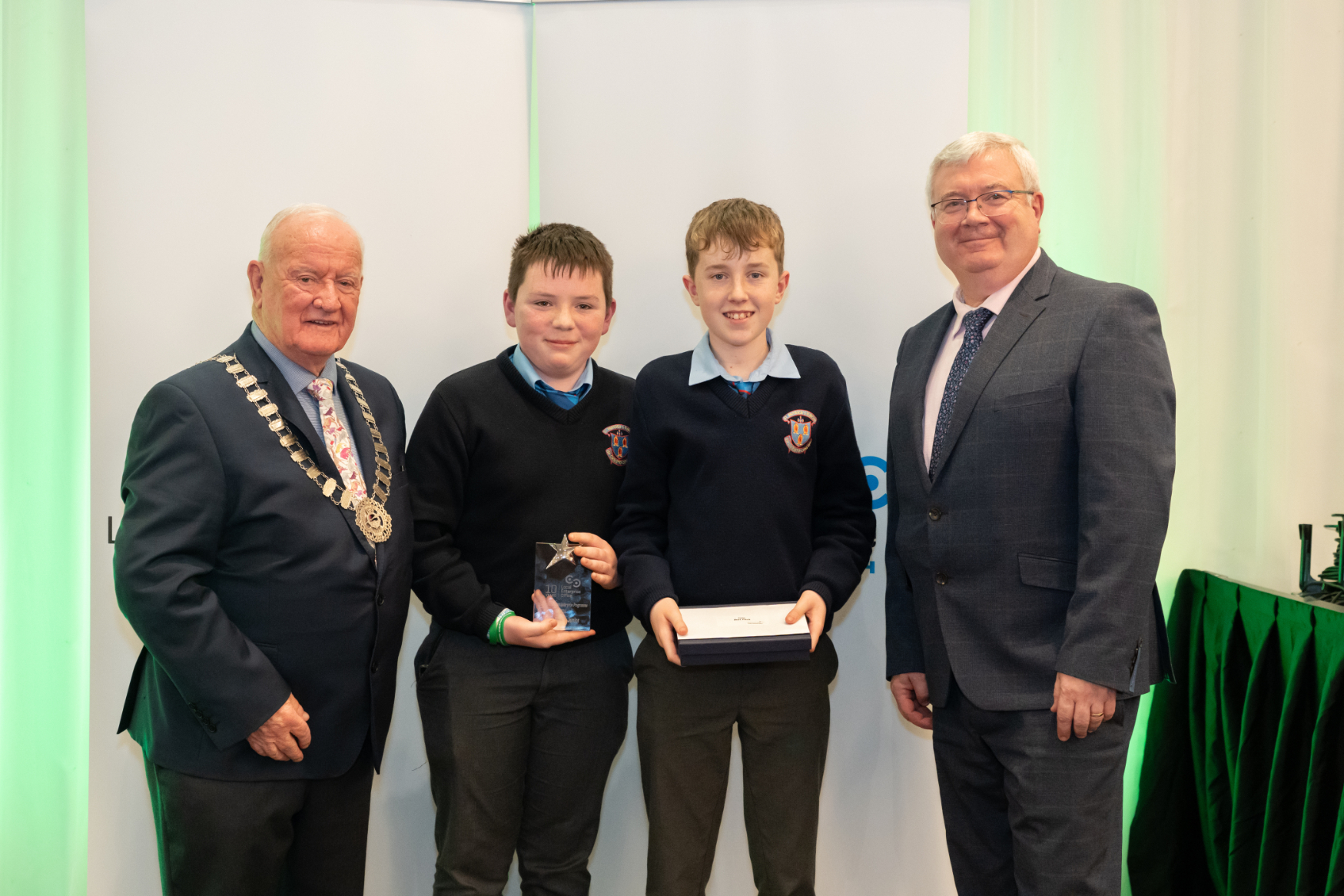 Junior Category Cian Healy and Seán Hughes (CS Hurls), St Patrick’s Classical School Navan