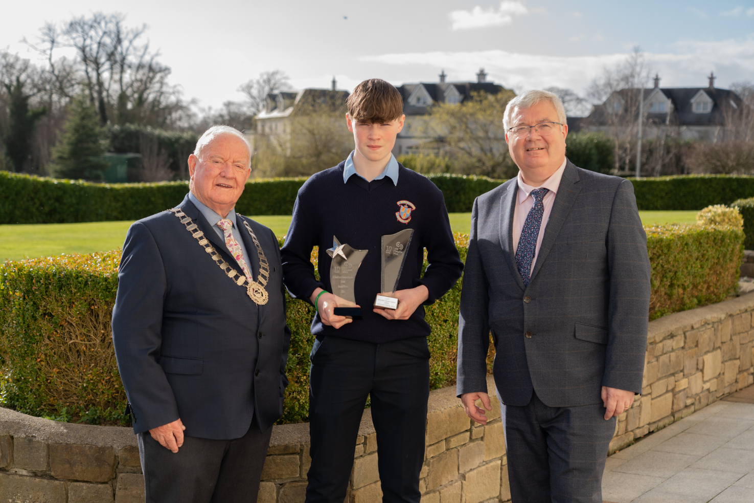 Senior Category Seán Finnegan from High Lift (Finnegan Fabrication), St. Patrick’s Classical School, Navan