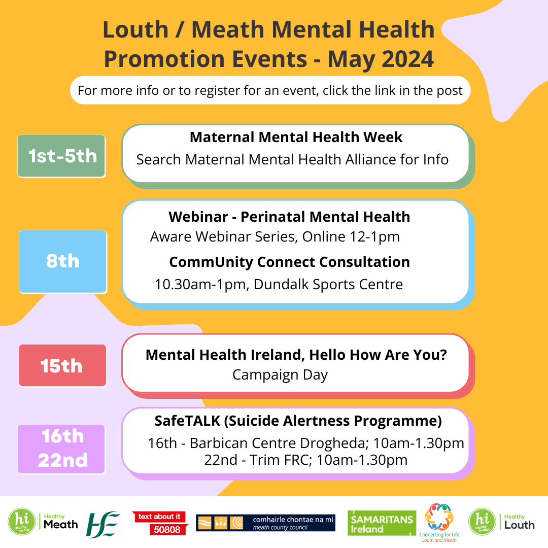 May - Louth Meath Mental Health Calendar
