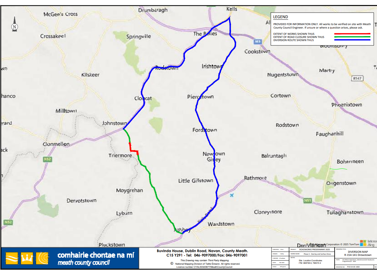 Diversion Map