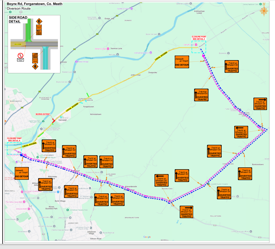 Notice of Closure_L3400 Boyne Rd, Navan