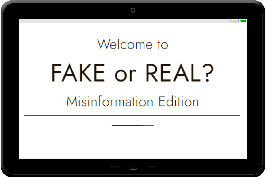 Fake or Real App