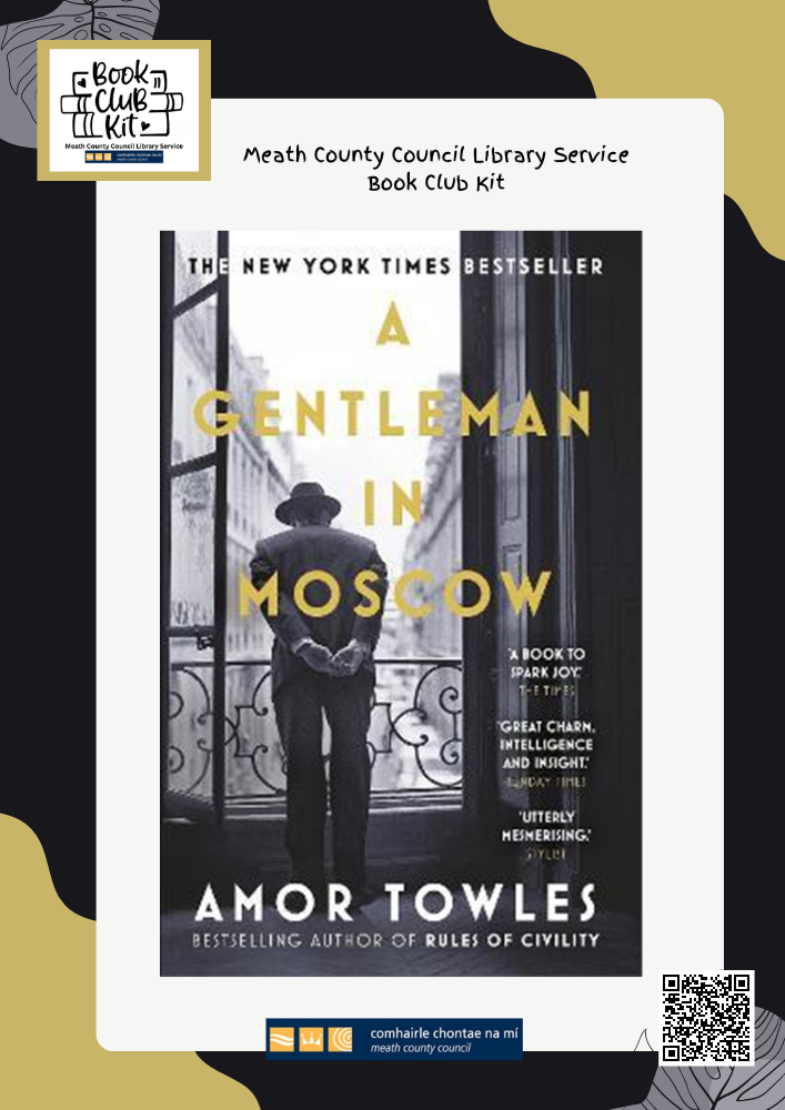 Gentleman in Moscow Book Club Kit Guide