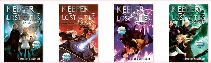 Keeper of the Lost Cities eBook Covers