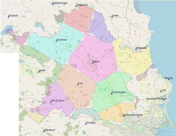 Broadband Map of Meath