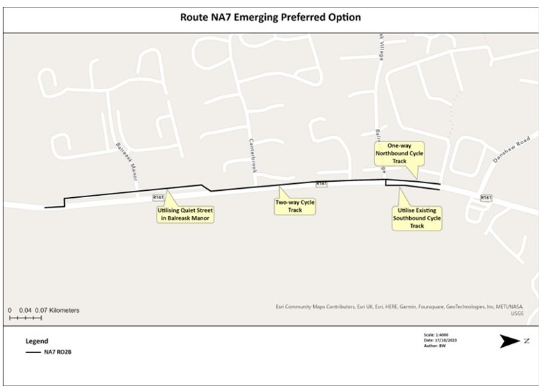 Route Corridor Map