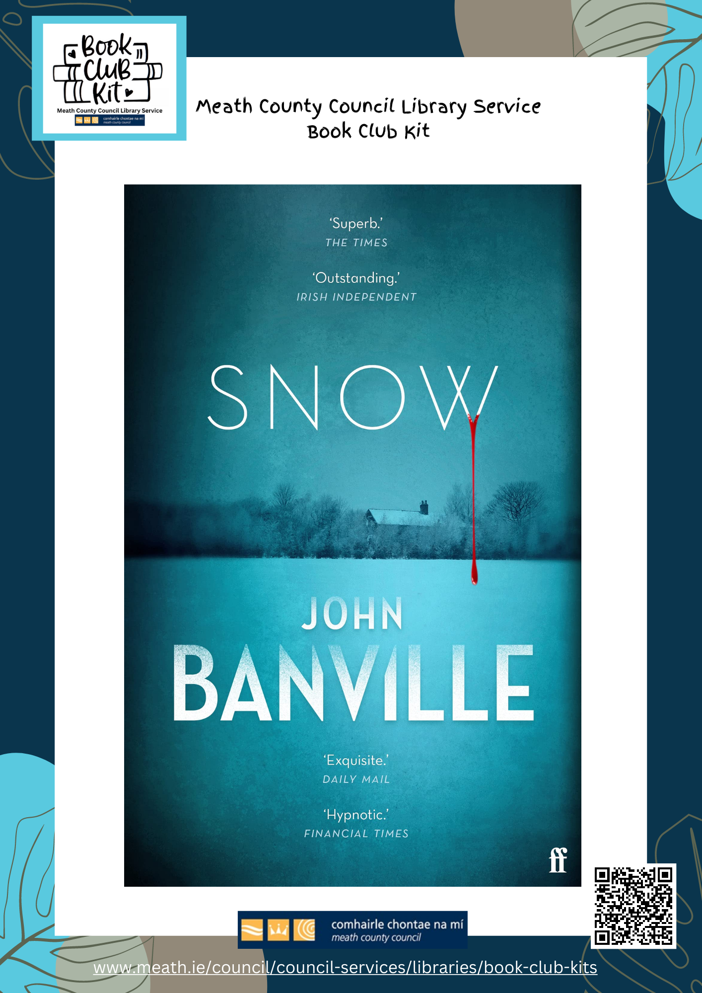 Snow Book Club Kit Guide Cover