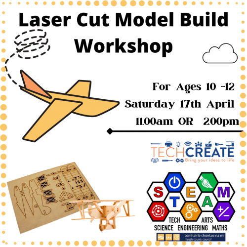 Laser Cut Model Build Airplane Workshop