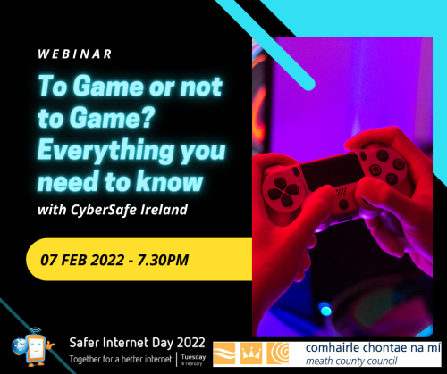 Gaming Safety Workshop poster