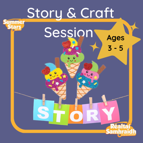 Summer Stars 2022 Story and Craft for 3 to 6 years