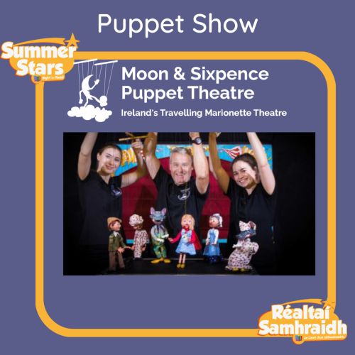 Moon and Sixpence Puppet Show Summer Stars 2022