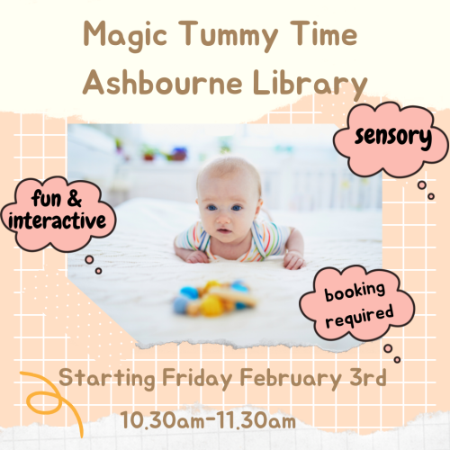 Magic Tummy Time at Ashbourne Library