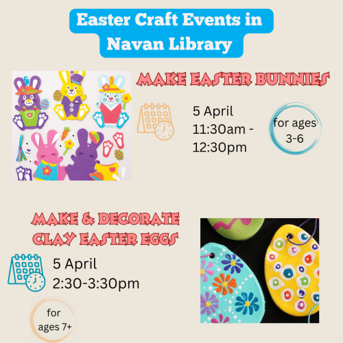 Easter Crafts at Navan Library