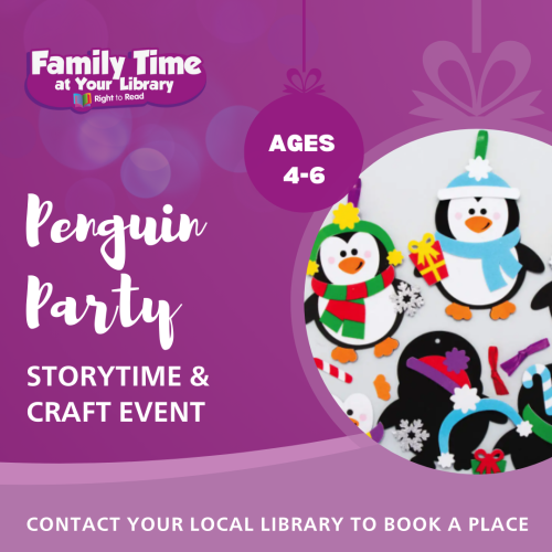 Penguin story time Meath free library