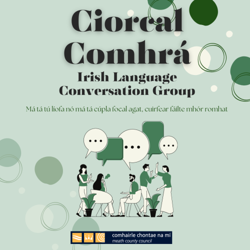 Irish conversation group in Enfield library