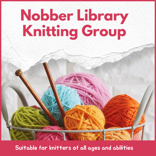 nobber library knitting group