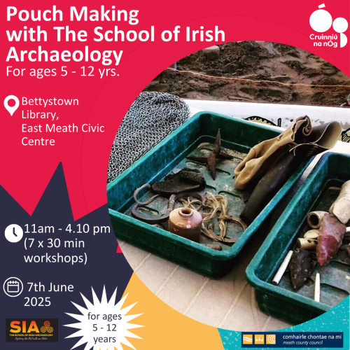 Cruinniú 2025 Pouch Making Workshop
