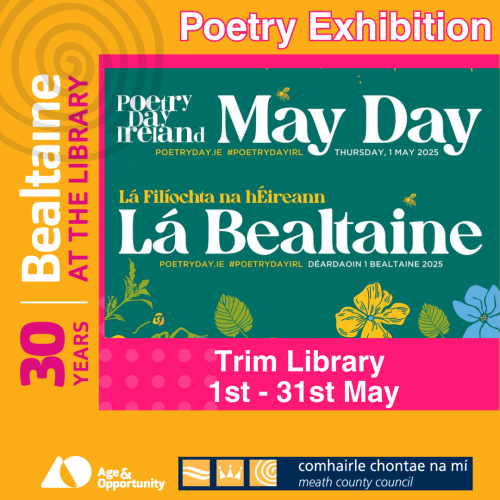 Bealtaine 2025 Poetry Exhibition