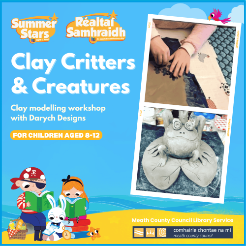 clay modelling workshop for children meath free