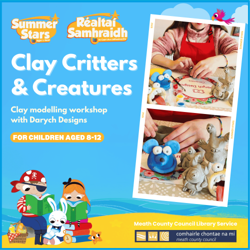 clay modelling workshop for children meath free