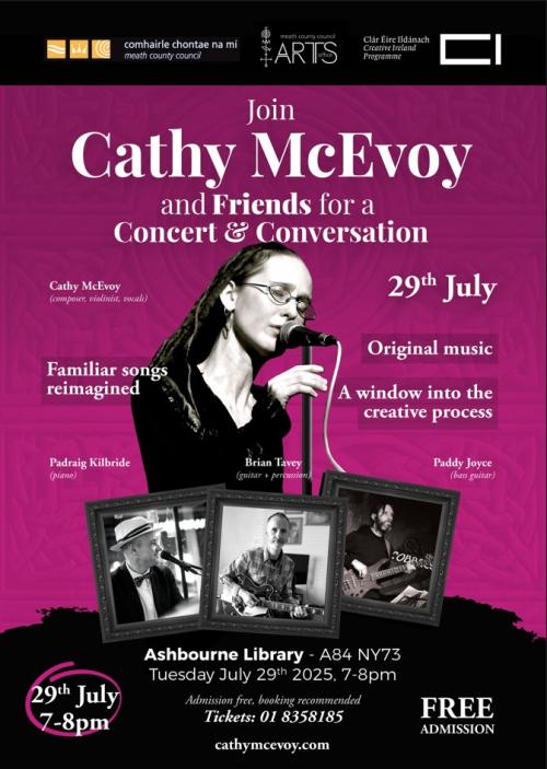  Cathy McEvoy & Friends (in Concert and Conversation)