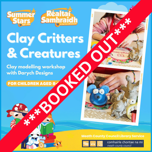 clay modelling workshop for children meath free