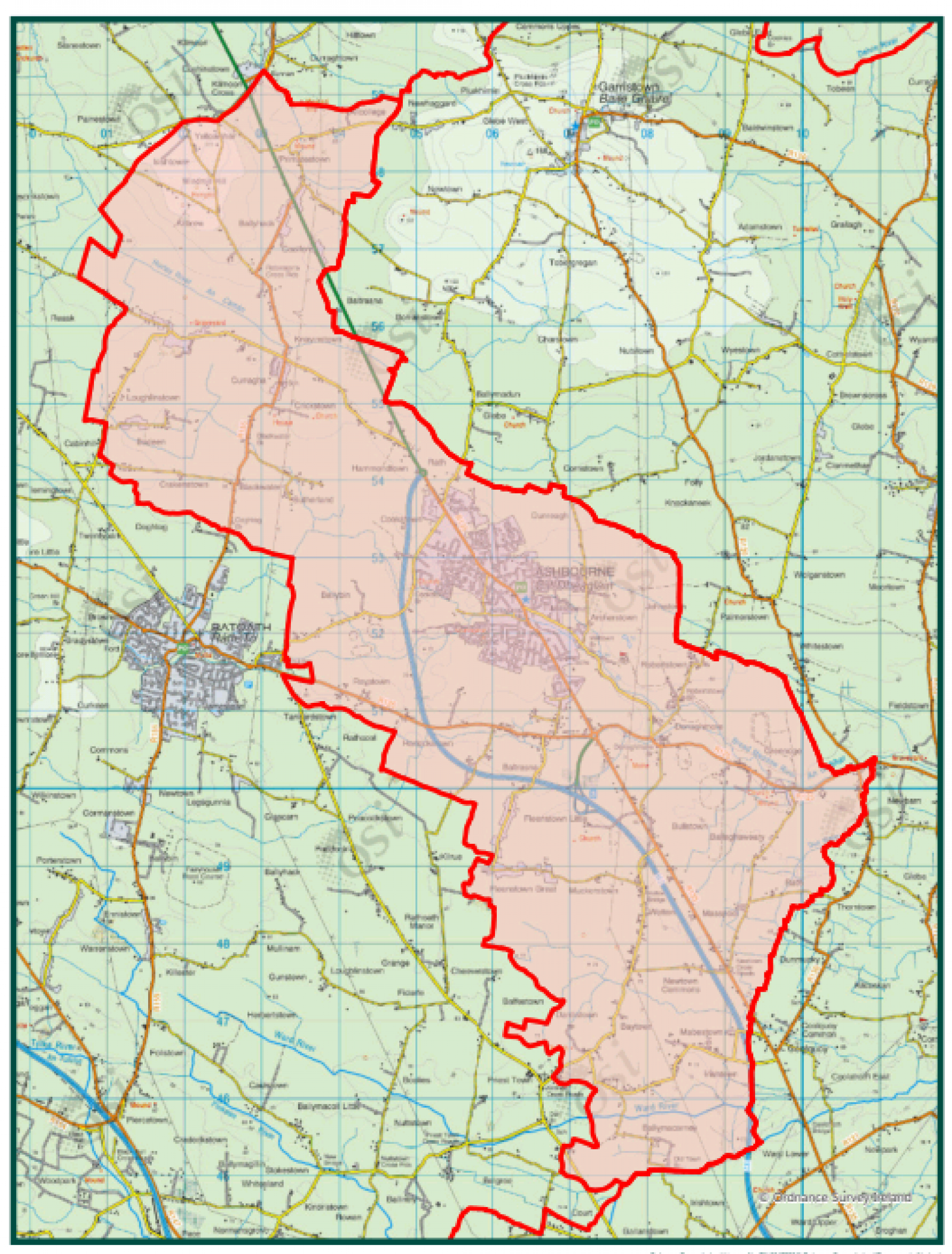 Ashbourne - Low Smoke Map