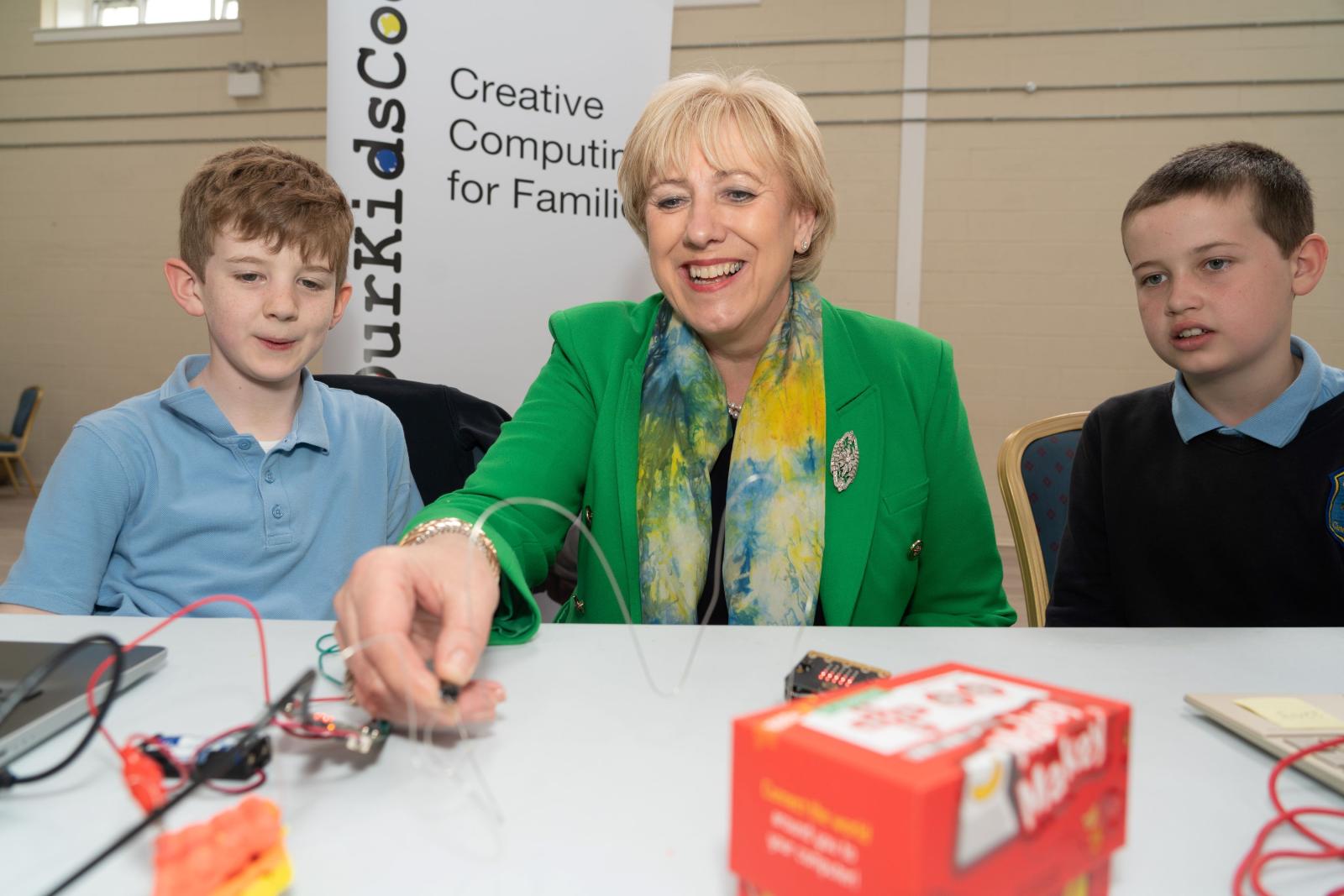 Minister for Rural and Community Development, Heather Humphreys TD visits Bective GFC