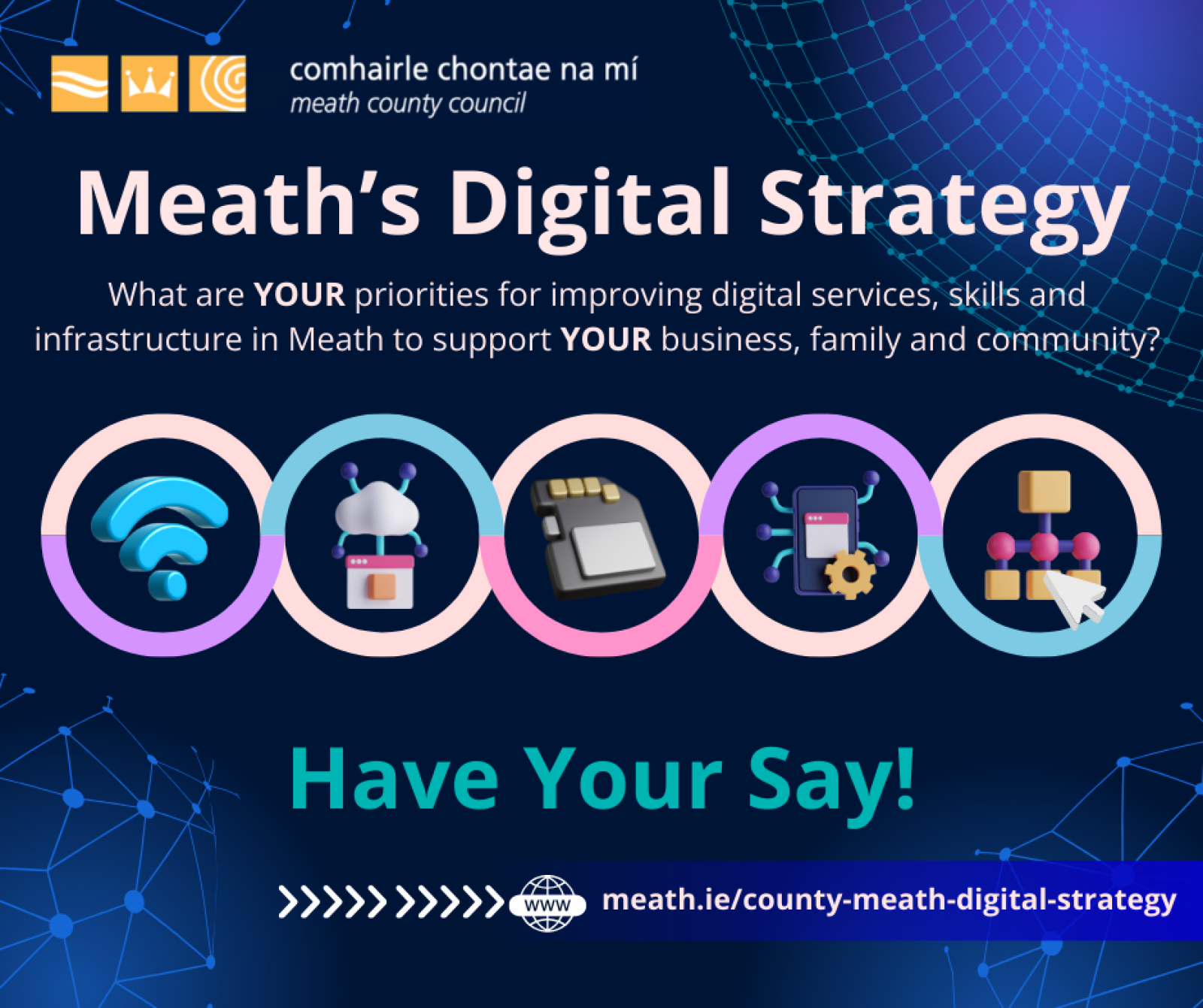 Have your say on Meath’s Digital Strategy graphic