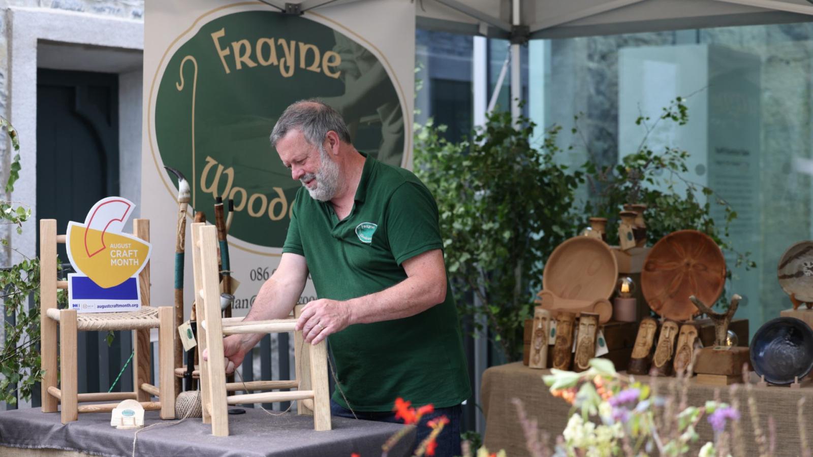 Damien Spain of Frayne Woodcraft photo courtesy of DCCI