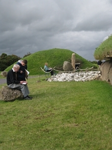 Knowth Painting heritage week