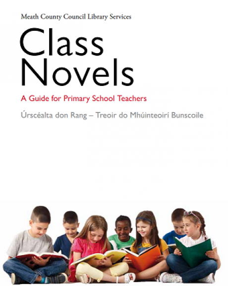 Class Novels Cover - featuring a photograph of children reading