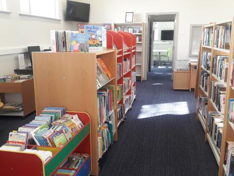 Slane Library Interior