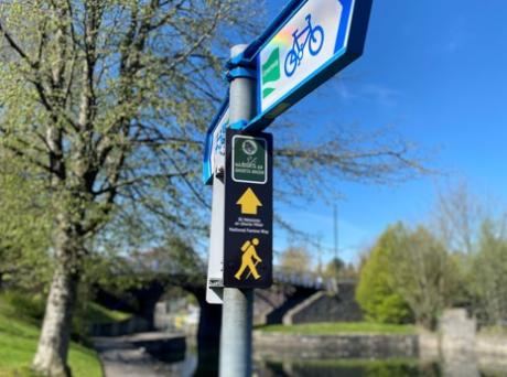 National Famine Way Sign