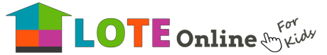 Logo for LOTE Online for kids