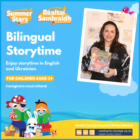 bilingual storytime in meath libraries free english ukranian