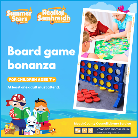 board games afternoon meath free summer children activity
