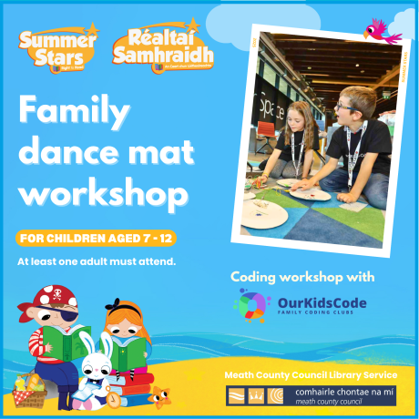free family coding workshop meath library